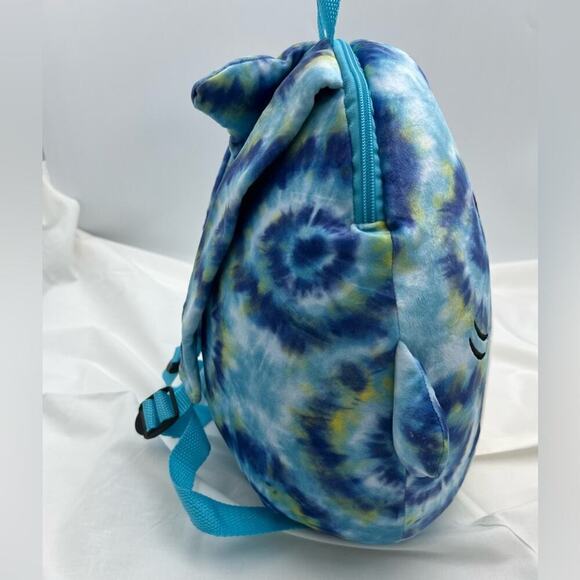 12” Squishmallow Backpack - Luther the Shark - Picture 2 of 6